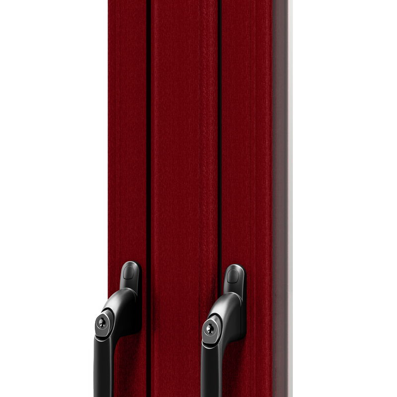 ADVANCE 70 Windows and Doors Dark Red