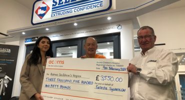 Selecta Systems and Acorns Childrens Hospice